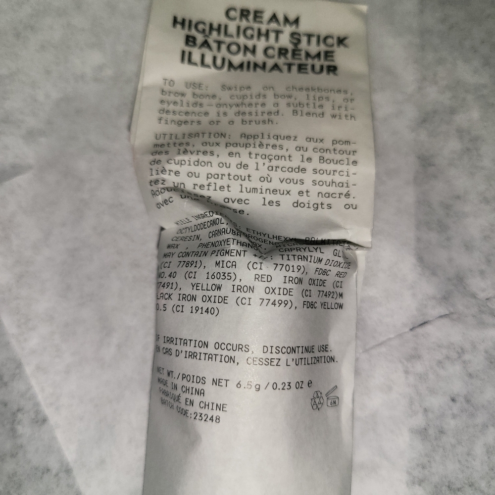 Cream Highlighter Stick in color Miele 0.23 Oz - Picture 7 of 7